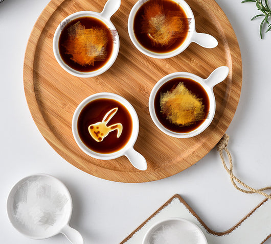 Platillos Pequeños Decorativos para Salsas y Condimentos
