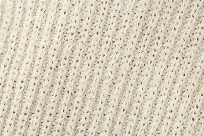 Abrigo Tejido con Moño Organza Transparente en Colores Sólidos - Image 20