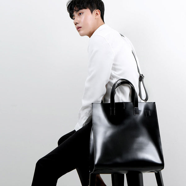 Bolso de Mano Hombre Estilo Coreano PU Retro Vintage