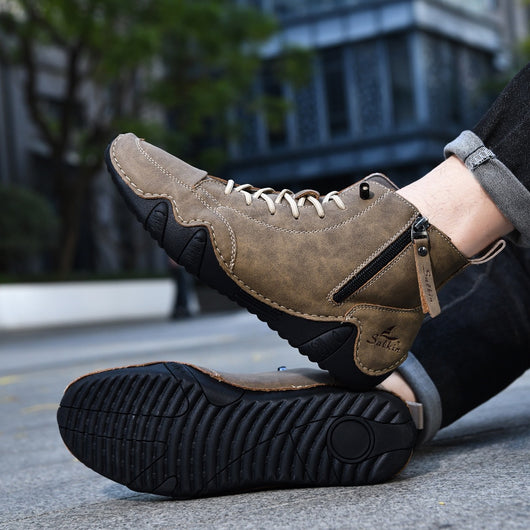 Botas Altas Artesanales para Hombre - Estilo Casual y Cómodo - Image 33