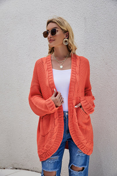 Chaqueta Suéter Oversized Punto Grueso Talla Grande - Image 8