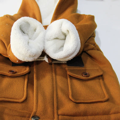 Abrigo con Capucha Forrado en Polar para Niños - Image 9