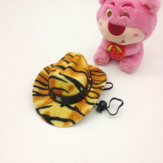 Gorro Decorativo para Gatos con Patrón de Vacas - Image 3