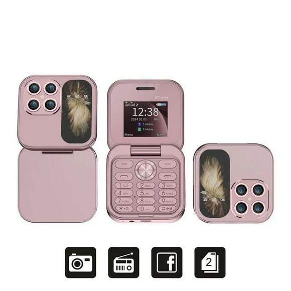 Teléfono Móvil Plegable Dual SIM 2G