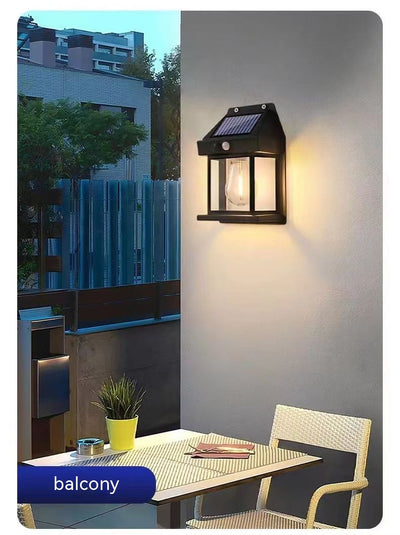 Lámpara Solar de Pared para Jardín con Sensor de Movimiento - Resistente al Agua - Image 9