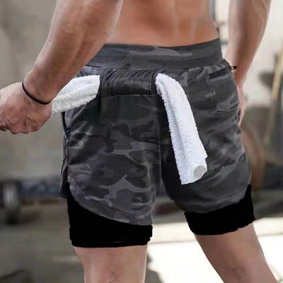 Shorts Deportivos Hombre 2 en 1 Secado Rápido para Gym y Running - Image 15