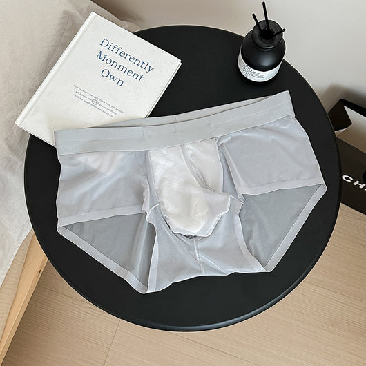 Calzoncillos Triangle Ice Silk Transpirables para Hombre - Image 10