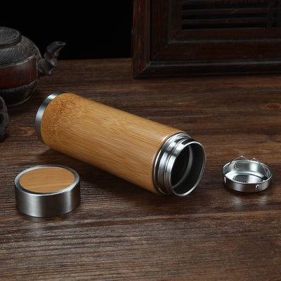 Vaso Térmico de Bambú para Agua Caliente - Image 10
