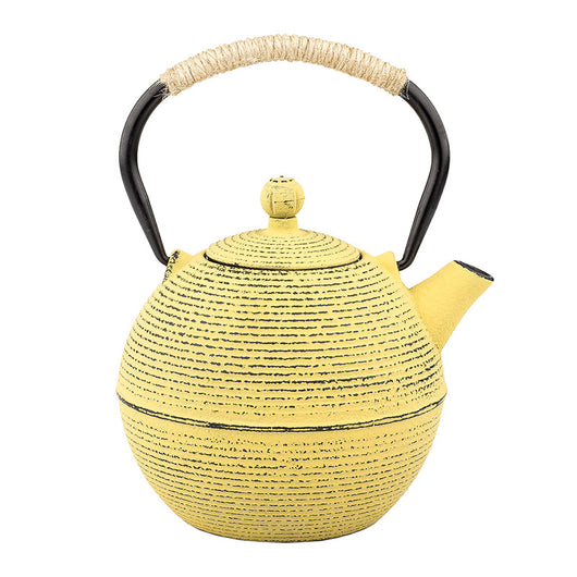 Tetera de Hierro Roja y Amarilla 680ml - Juego de Té Profesional para Restaurantes - Image 5