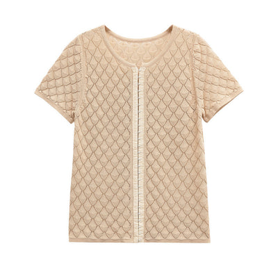 Polera Texturizada de Manga Corta - Image 6