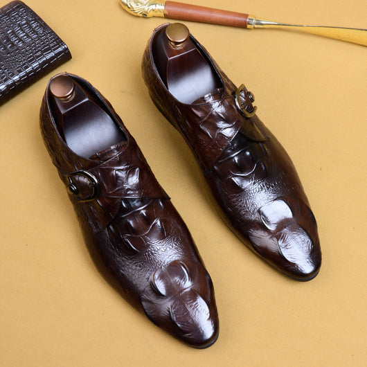 Zapatos de Cuero para Traje de Negocios Hombre - Image 7