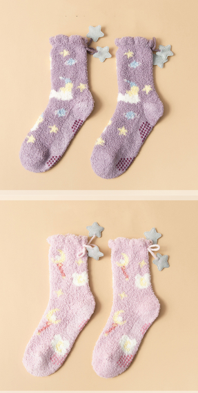 Calcetines Térmicos Gruesos para Mujer Estilo Coreano con Forro Polar - Image 15