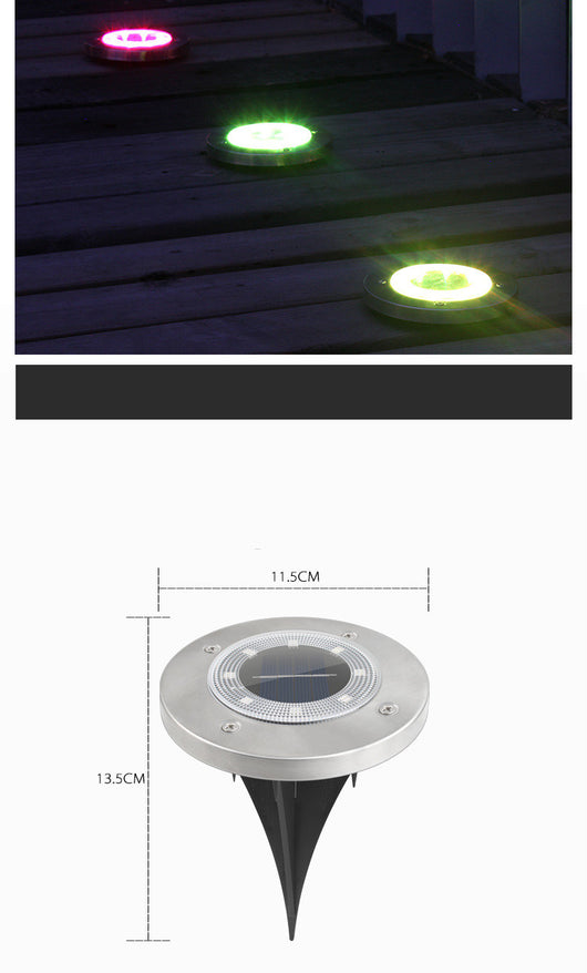 Luz Solar Subterránea para Jardín y Exteriores - Image 8