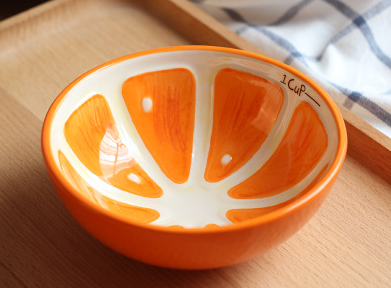 Tazón de Cerámica Frutas - Diseño Sandía, Naranja y Limón - Image 8