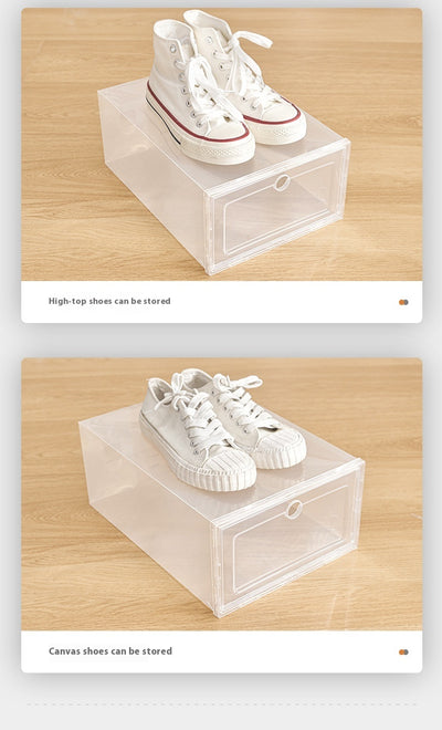 Caja Organizadora Transparente Plegable para Zapatos - Image 15