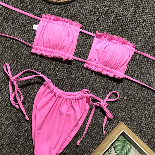 Bikini Plisado Elegante - Image 12