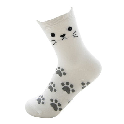 Calcetín Navideño con Orejas de Gato Estéreo para Mujer - Image 16