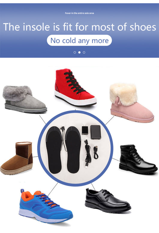 Plantillas Térmicas USB para Zapatos - Calefacción Ajustable para Invierno - Image 30