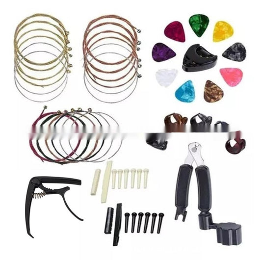 Kit Completo de Accesorios para Guitarra - Púas, Cuerdas y Estuche - Image 21