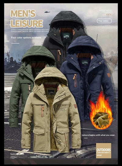 Chaqueta Táctica Aislada para Hombre Otoño-Invierno - Image 12