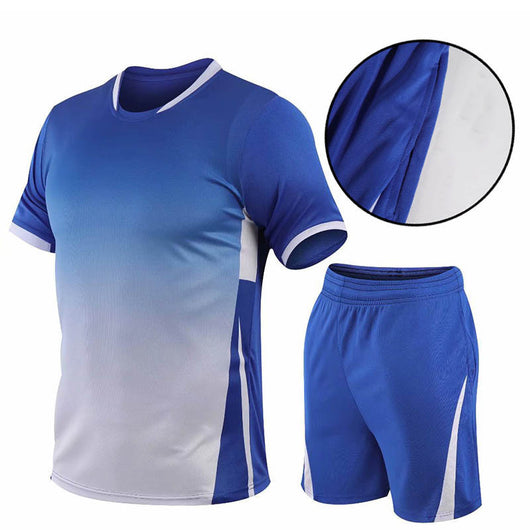 Conjunto de Verano Hombre: Camiseta Degradado Digital + Shorts Talla Grande - Image 7