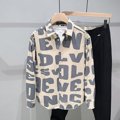 Chamarra de Algodón con Estampado de Letras para Hombre - Image 14