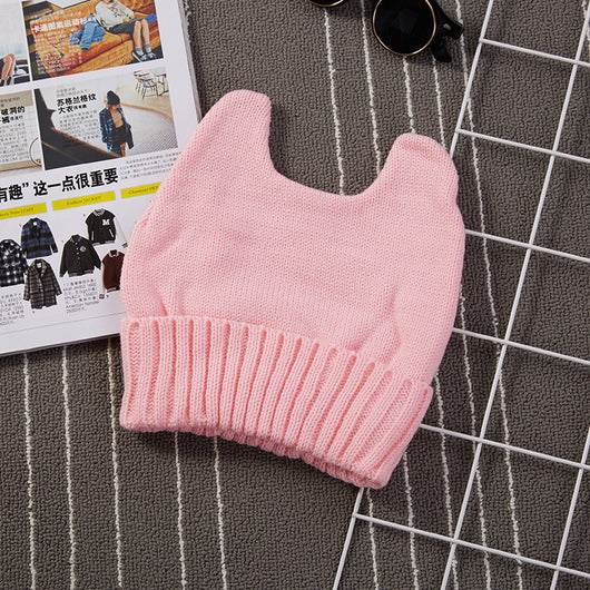 Gorro de Lana Coreano con Orejas de Gato - Image 15