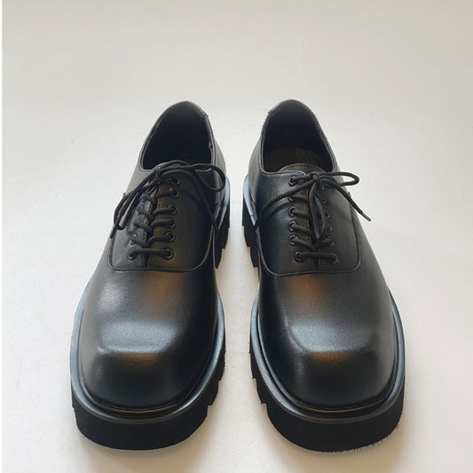 Zapatos Derby Plataforma Casual Niche Original