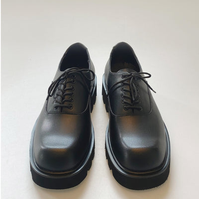 Zapatos Derby Plataforma Casual Niche Original