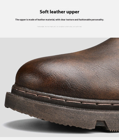 Botas Martin Altas Estilo Retro Británico para Hombre - Image 12