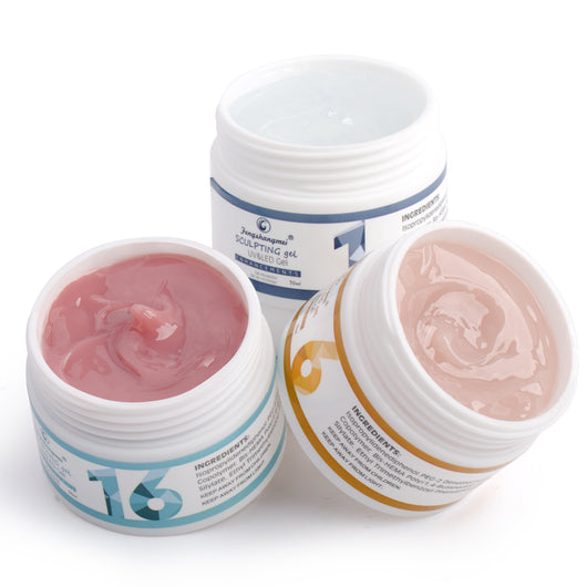 Gel Constructor Transparente Fengshanei 15g para Extensiones de Uñas - Image 16