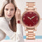 Reloj de Cuarzo Casual Elegante con Banda de Acero Inoxidable