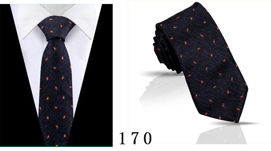 Corbata Casual Ejecutiva de Poliéster Jacquard para Hombre - Image 58