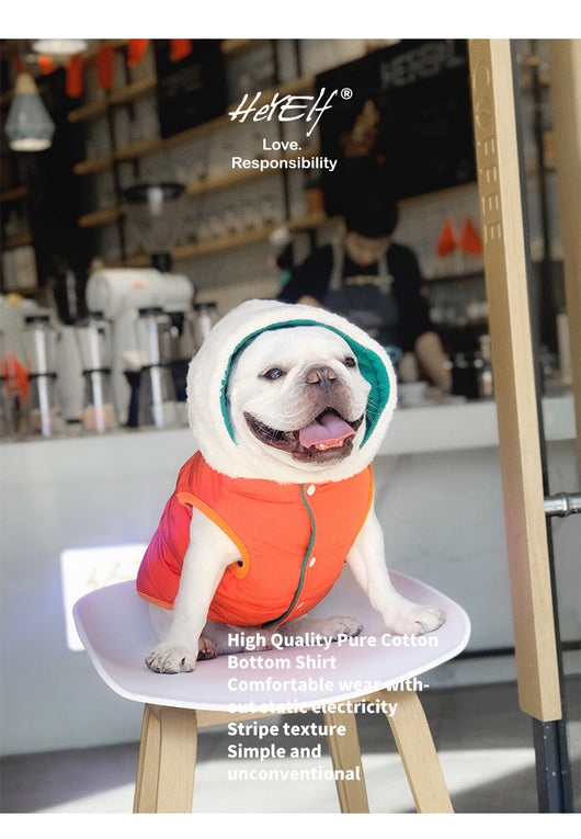 Abrigo Térmico Reversible para Perros y Gatos - Algodón Grueso con Forro Polar Invierno - Image 13