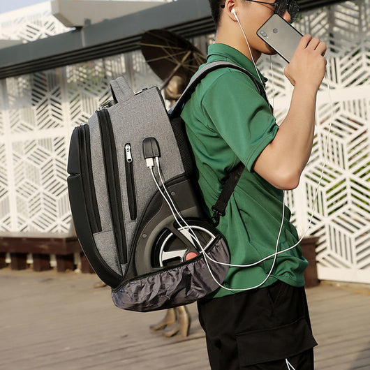 Mochila Escolar Trolley Multifuncional de Gran Capacidad con Ruedas y Escaleras - Image 7