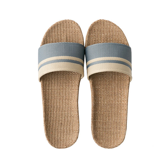 Sandalias y Pantuflas de Lino para Mujer - Comodidad Fresca para Verano
