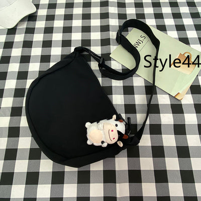 Bolsa Mensajero de Lona para Hombre - Bolso de Hombro Ligero y Versátil - Image 48