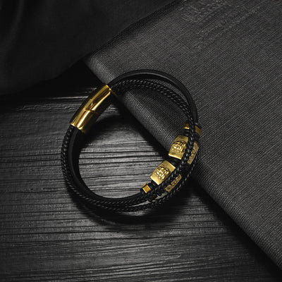 Pulsera de Cuero Vintage para Hombre - Joyería de Importación - Image 7
