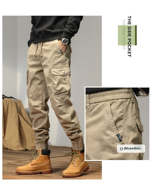 Pantalones Casuales Slim Fit para Hombre con Ajuste en Tobillo - Image 26