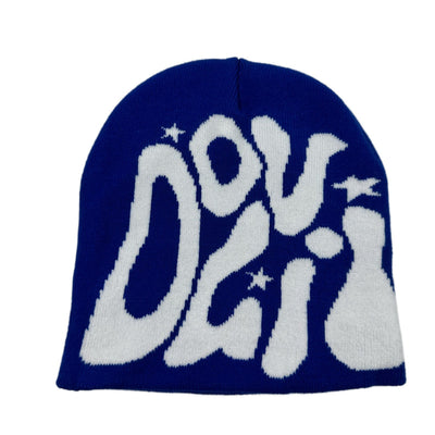 Gorro Tejido Retro con Letras Deportivas Jacquard - Image 4