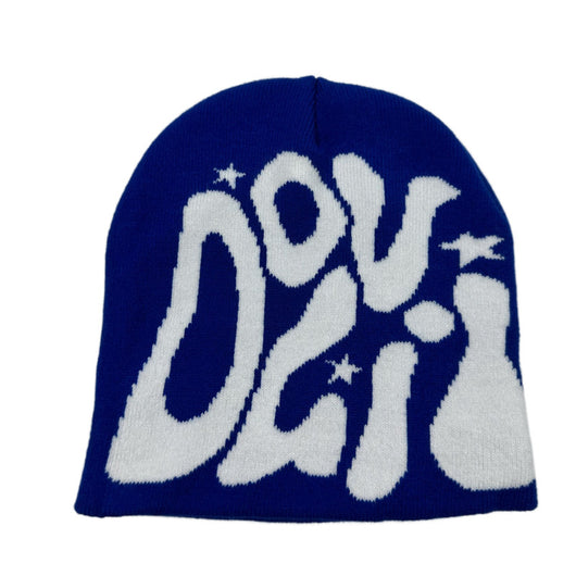 Gorro Tejido Retro con Letras Deportivas Jacquard - Image 4
