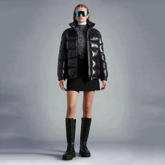 Chaqueta Acolchada Corta para Mujer - Abrigo Casual Grueso - Image 4