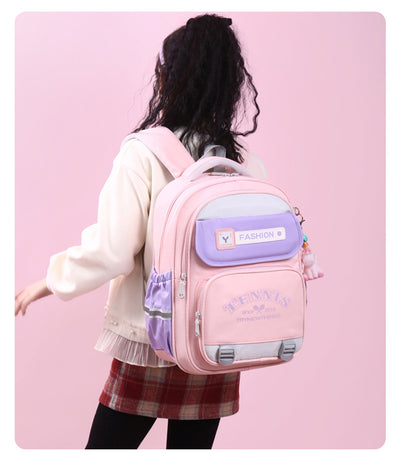 Mochila Escolar de Gran Capacidad - Alivio de Carga para Estudiantes - Image 37
