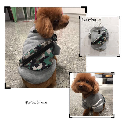 Abrigo Térmico con Capucha para Perros - Chamarra de Algodón para Otoño e Invierno - Image 9