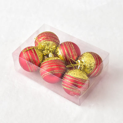 Bolas de Navidad Plásticas Pintadas para Decoración de Fiestas - Image 11