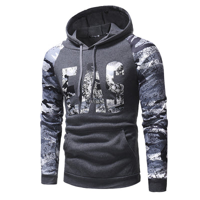 Sudadera de Manga Larga con Estampado Camuflaje para Hombre - Image 11