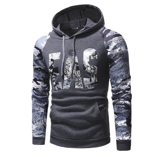 Sudadera de Manga Larga con Estampado Camuflaje para Hombre - Image 11