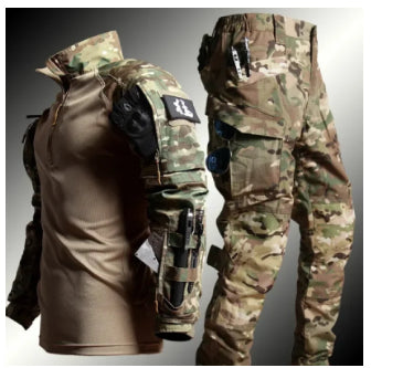 Camiseta Táctica Camuflaje Manga Larga Estilo Rana - Image 13