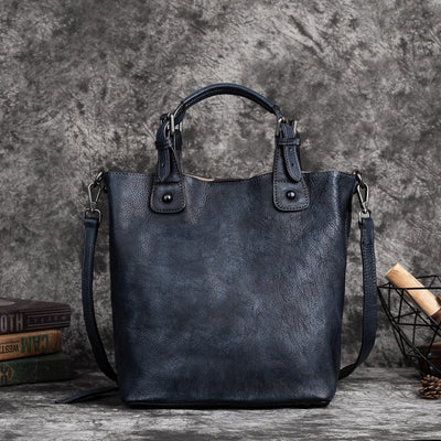 Bolso de Cuero Genuino Retro para Mujer - Estilo Vintage - Image 6