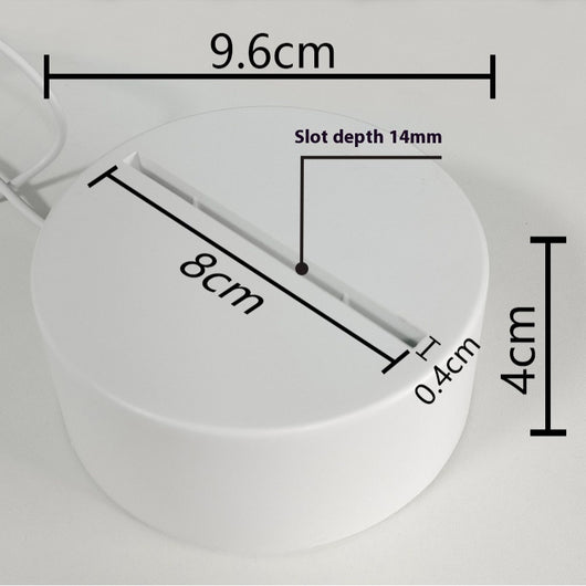 Lámpara LED 3D Nocturna USB - Luz Ambiental para Dormitorio - Image 4